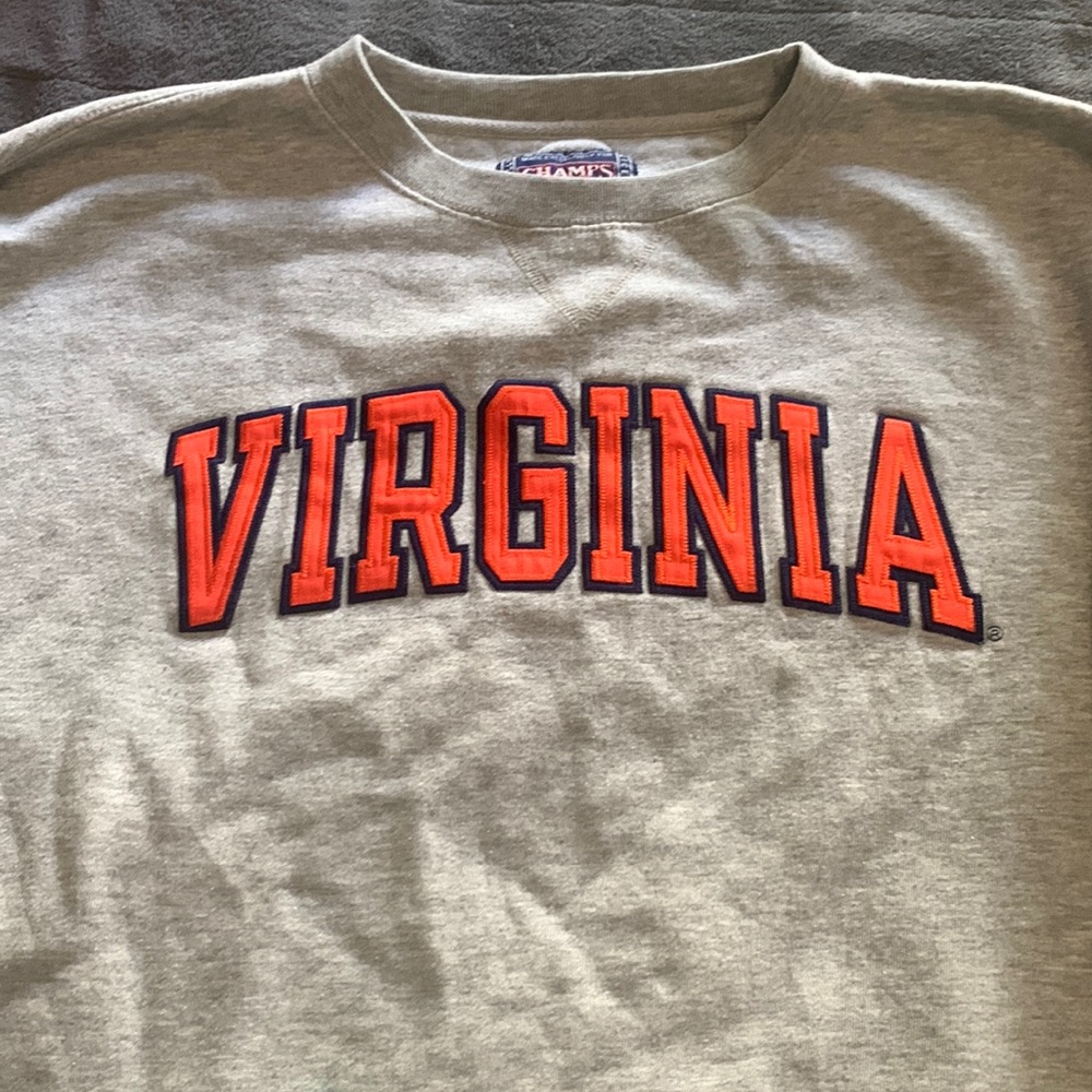 Vintage grey UVA Crew Neck